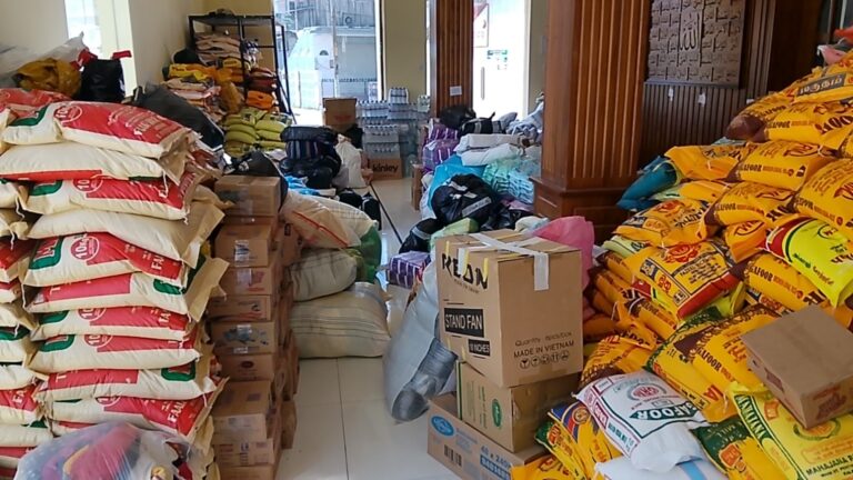 ​​​மருதமுனையில் 2 கோடி ரூபாய் பெறுமதியான நிவாரண பொருட்கள் சேகரிப்பு